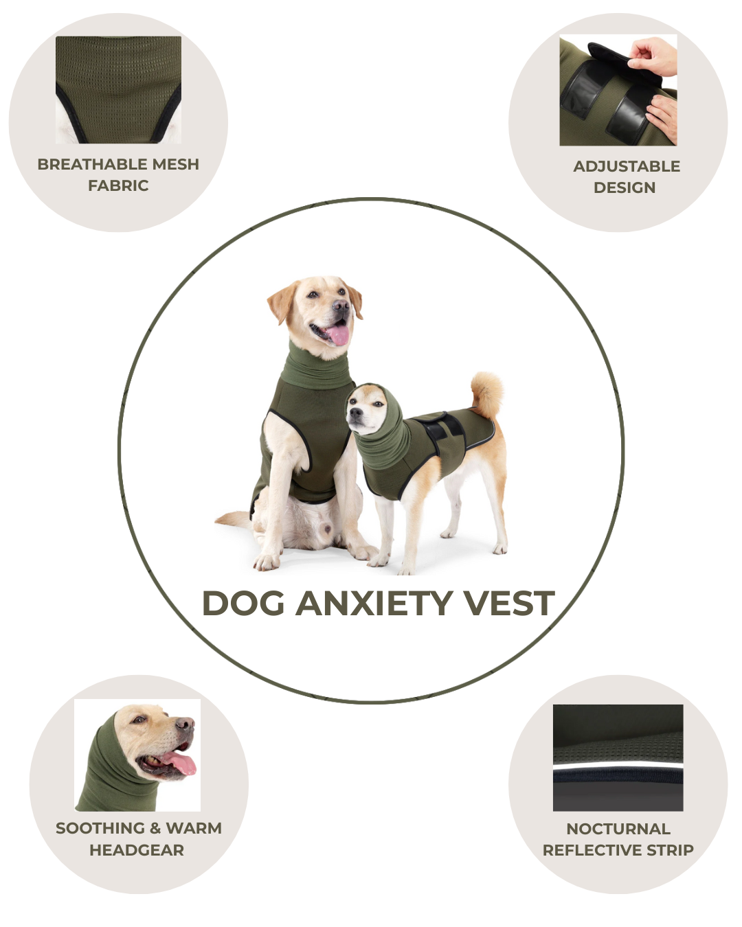 SnugPet - Dog & Cat Anxiety Vest