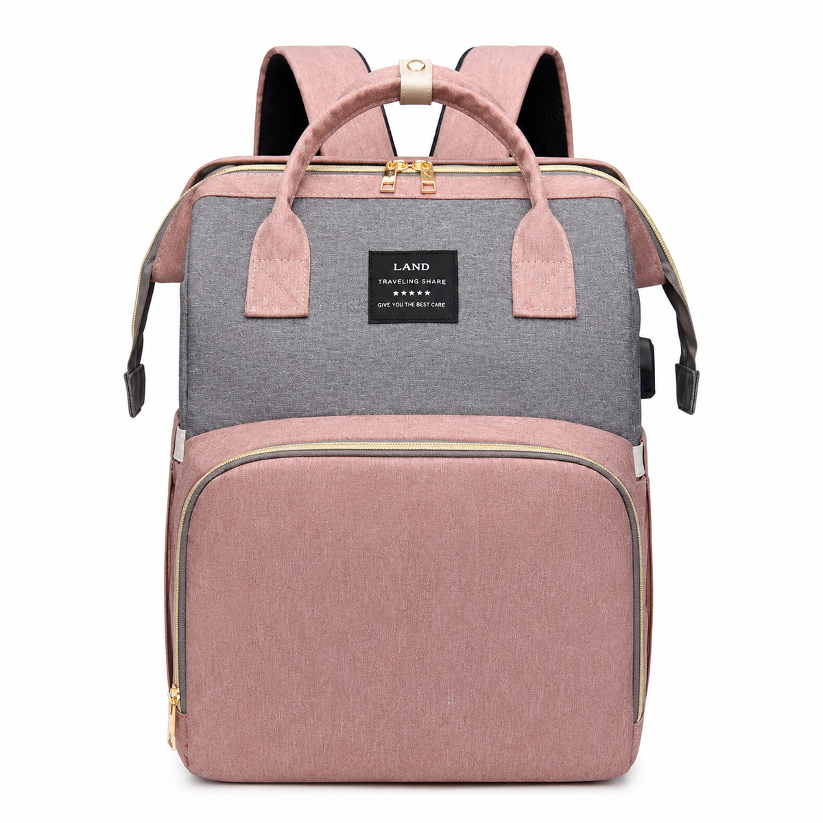 MomEase™ Travel Bag - The Diaper Bag That Turns Into a Baby Bed in Seconds