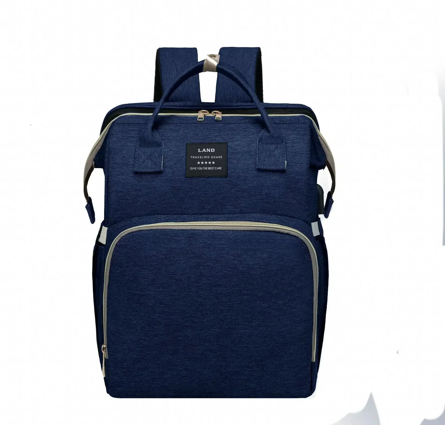 MomEase™ Travel Bag - The Diaper Bag That Turns Into a Baby Bed in Seconds