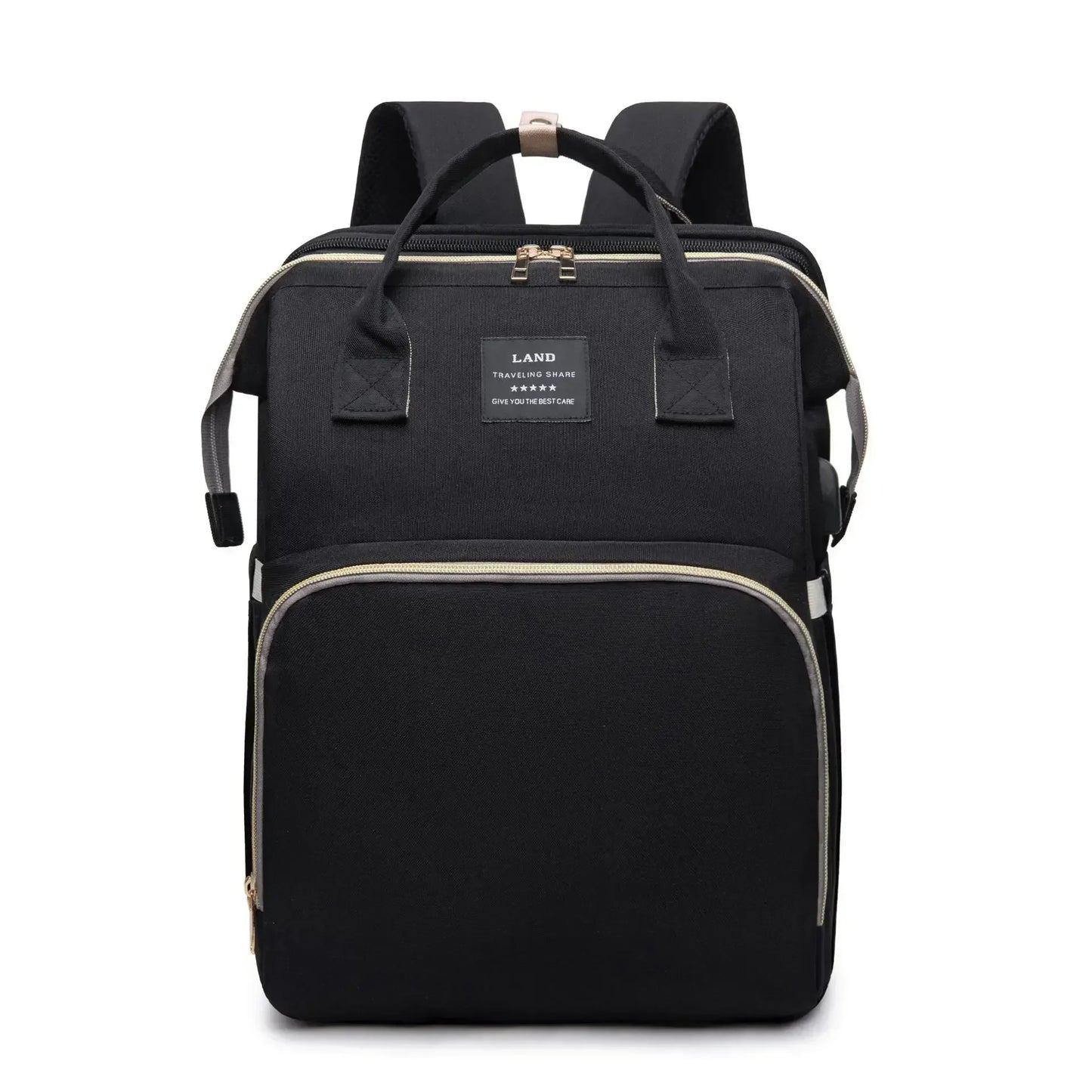 MomEase™ Travel Bag - The Diaper Bag That Turns Into a Baby Bed in Seconds