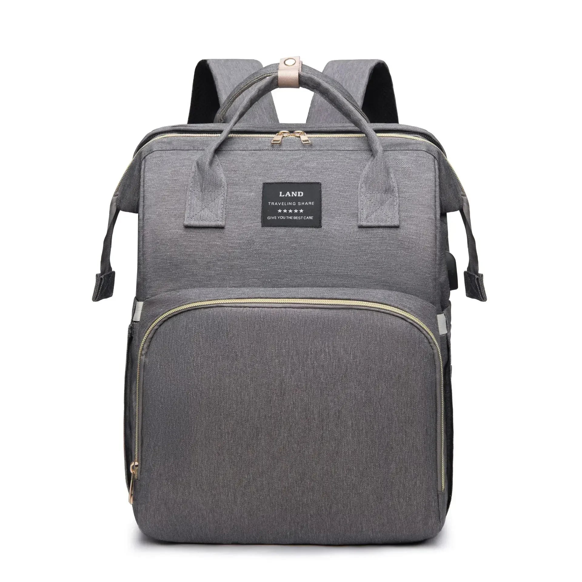 MomEase™ Travel Bag - The Diaper Bag That Turns Into a Baby Bed in Seconds